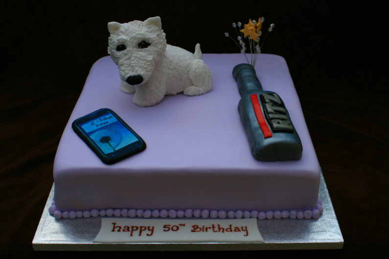 Celebrate your 50th Birthday with dogs.